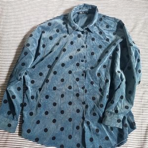 Zara polkadots shirt
